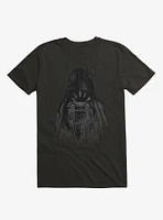 Long Horror Haunted House Hair T-Shirt