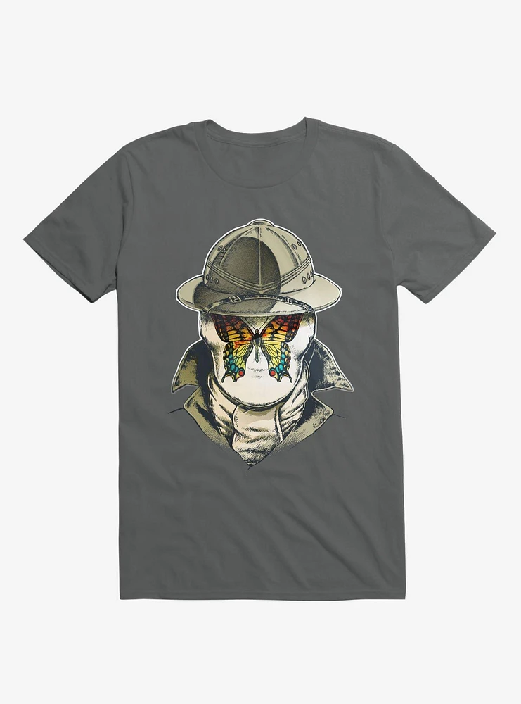 Rorschach Butterfly - 5G Charcoal Grey T-Shirt