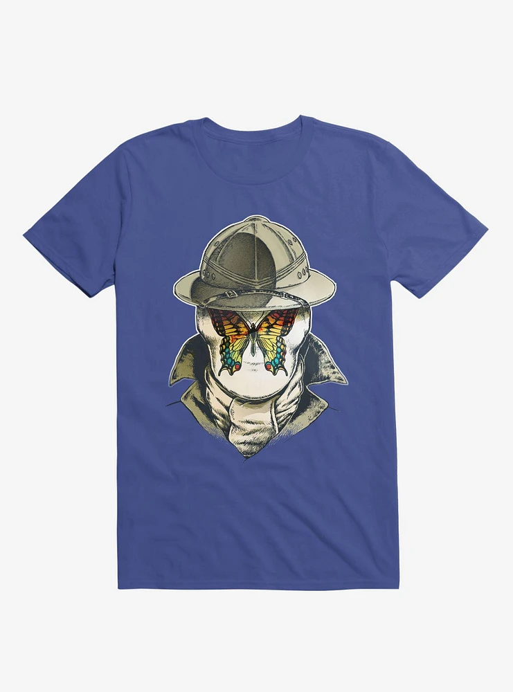 Rorschach Butterfly - 5G Royal Blue T-Shirt