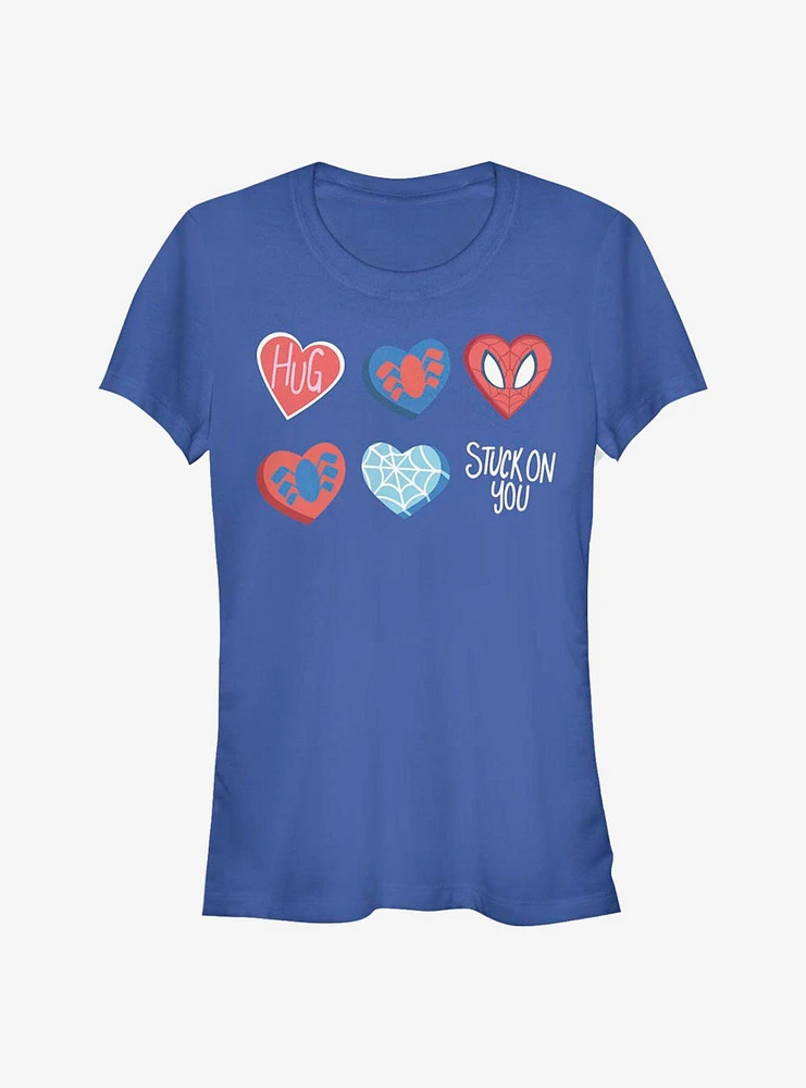 Marvel Avengers Spider Hearts Girls T-Shirt