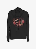 Disney The Lion King Hunting For Valentines Cowlneck Long-Sleeve Girls Top