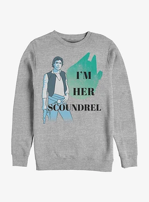 Star Wars Han Solo Her Scoundrel Crew Sweatshirt