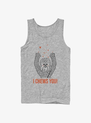Star Wars I Chews You Chewie Tank Top