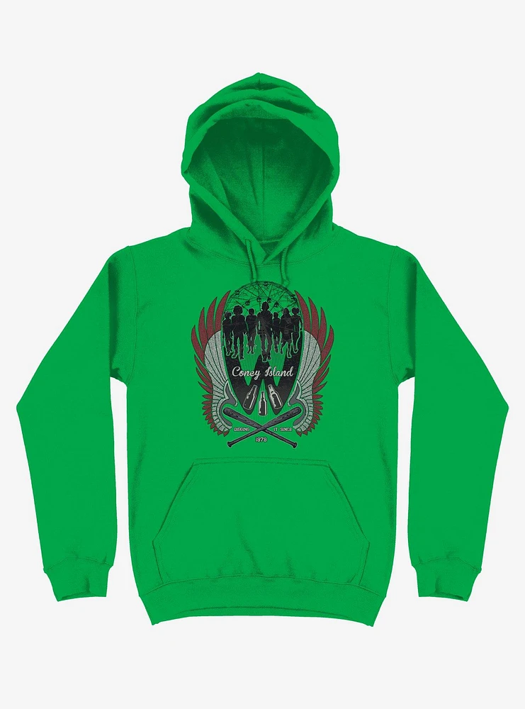 Warriors Are Home Coney Island Irish Green Hoodie