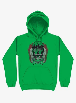 Warriors Are Home Coney Island Irish Green Hoodie
