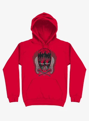Warriors Are Home Coney Island Red Hoodie