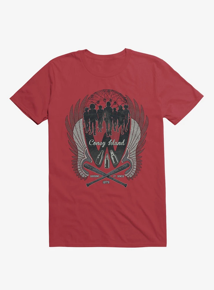 Warriors Are Home Coney Island Red T-Shirt