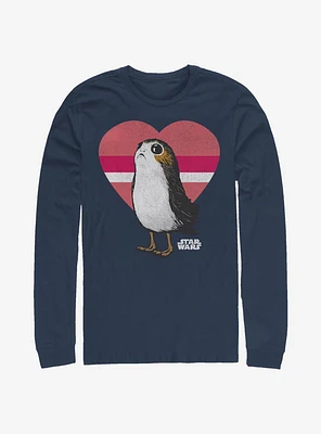 Star Wars Episode VIII The Last Jedi Porg Love Long-Sleeve T-Shirt