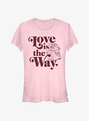 Star Wars The Mandalorian Love Is Child Girls T-Shirt