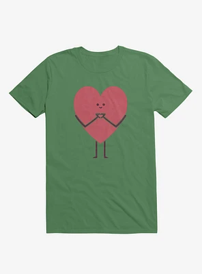 Heart Making Hands Irish Green T-Shirt