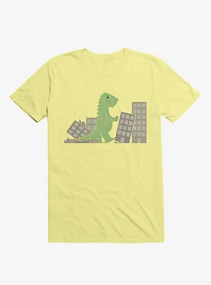 Phonezilla Terrorize City Corn Silk Yellow T-Shirt