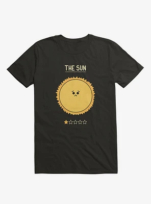 The Sun One Star Rating Black T-Shirt