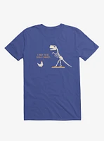 Chicken I Used To Be Bad... Royal Blue T-Shirt