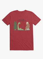 We're Into Cryptocurrency! Mythical Creatures Red T-Shirt