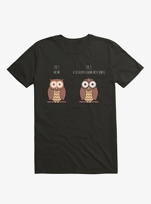 Know Your Birds An Owl Or Donut Eye Bird Black T-Shirt