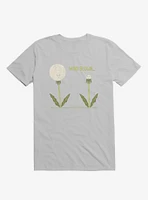 Mind Blown... Dandelion Ice Grey T-Shirt