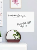 Basics Dry Erase Memo Board Peel And Stick Giant Wall Decal