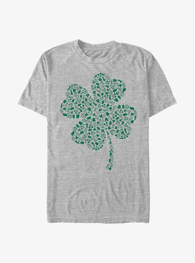 Disney Mickey Mouse Shamrock Fill T-Shirt