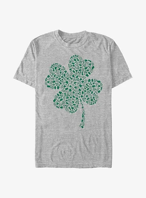 Disney Mickey Mouse Shamrock Fill T-Shirt