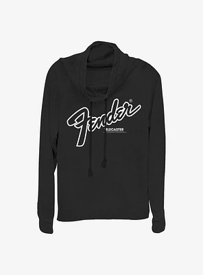 Fender Logo Cowlneck Long-Sleeve Girls Top