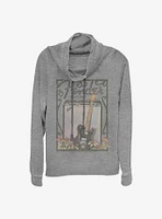 Fender Retro Poster Cowlneck Long-Sleeve Girls Top