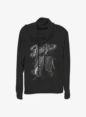 Fender Space Cowlneck Long-Sleeve Girls Top
