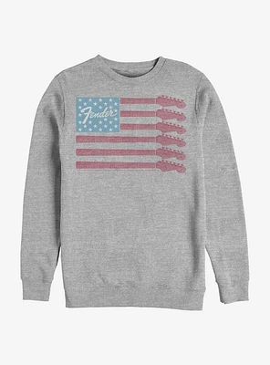 Fender Guitar Flag Crew Sweatshirt