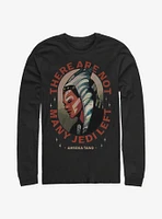 Star Wars The Mandalorian Ahsoka Tano Not Many Left Long-Sleeve T-Shirt