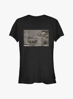 Marvel WandaVision Kitchen Scene Girls T-Shirt