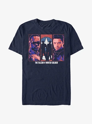 Marvel The Falcon And Winter Soldier Group T-Shirt