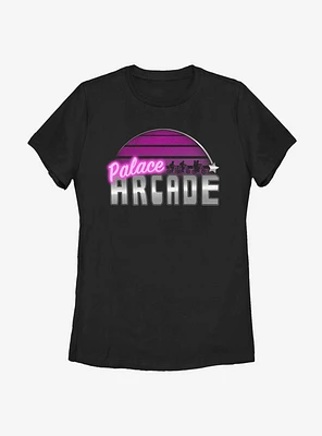 Stranger Things Retro Arcade Womens T-Shirt