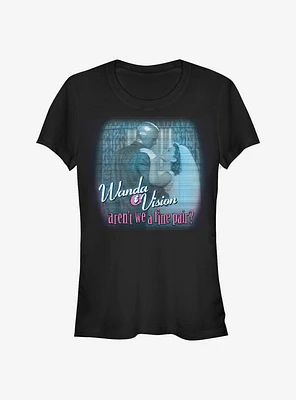 Marvel WandaVision Television Couple Girls T-Shirt