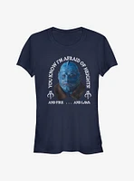 Star Wars The Mandalorian Fire Lava Heights Girls T-Shirt