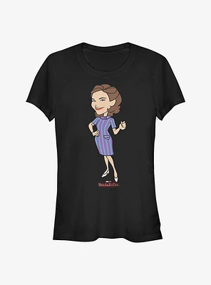 Marvel WandaVision It Was Agatha Girls T-Shirt
