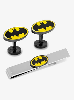 DC Comics Batman Cufflinks and Tie Bar Set