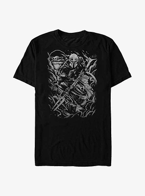 Extra Soft Star Wars The Mandalorian Brawl T-Shirt