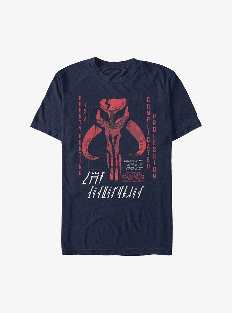 Extra Soft Star Wars The Mandalorian Complicated Profession T-Shirt