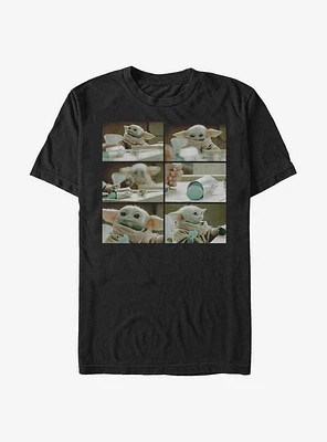 Extra Soft Star Wars The Mandalorian Child Scenes T-Shirt