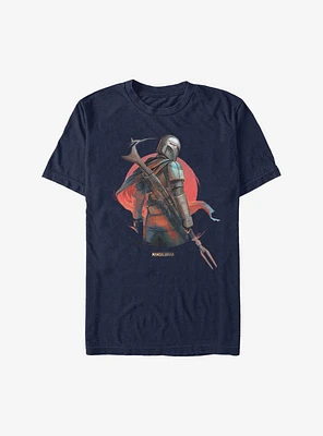 Extra Soft Star Wars The Mandalorian Sunrise T-Shirt
