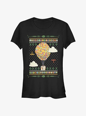 Disney Pixar Up Ugly Holiday Sweater Girls T-Shirt