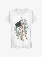 Disney Moana Sketch Girls T-Shirt