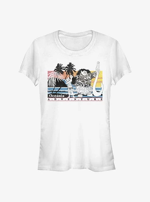 Disney Moana Oceania Adventure Girls T-Shirt