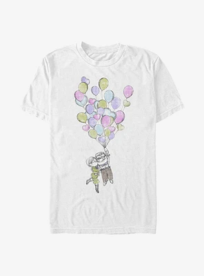 Disney Pixar Up Ellie & Carl Love Is The Air T-Shirt