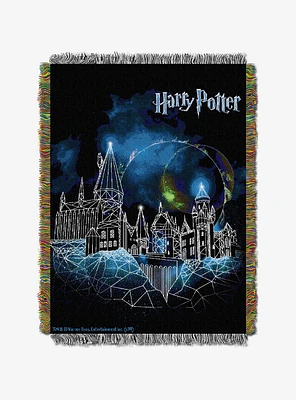 Harry Frozen Potter Castle Tapestry Throw