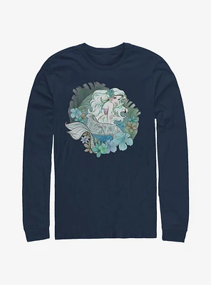 Disney The Little Mermaid Tonal Ariel Long-Sleeve T-Shirt