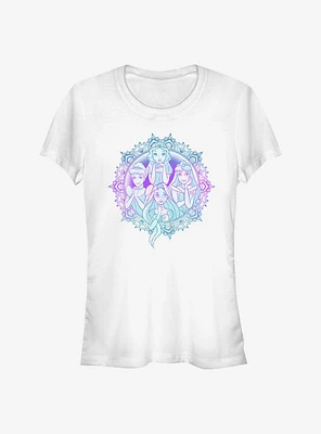Disney Princess Simple Art Girls T-Shirt