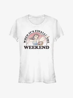 Disney Beauty And The Beast Weekend Belle Girls T-Shirt