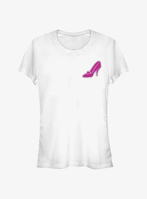 Disney Cinderella Slipper Patch Girls T-Shirt