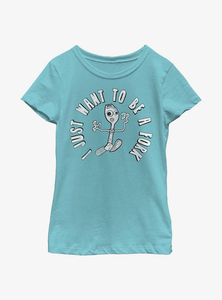 Disney Pixar Toy Story 4 I Don't Belong Youth Girls T-Shirt