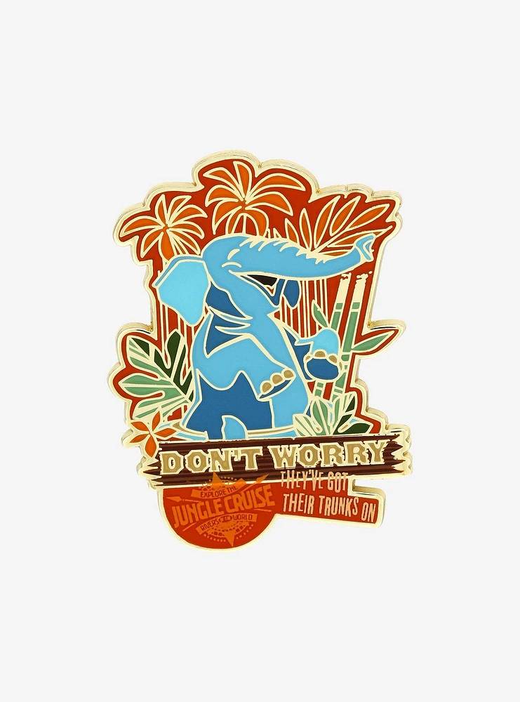 Disney Jungle Cruise Elephant Bathing Pool Enamel Pin - BoxLunch Exclusive